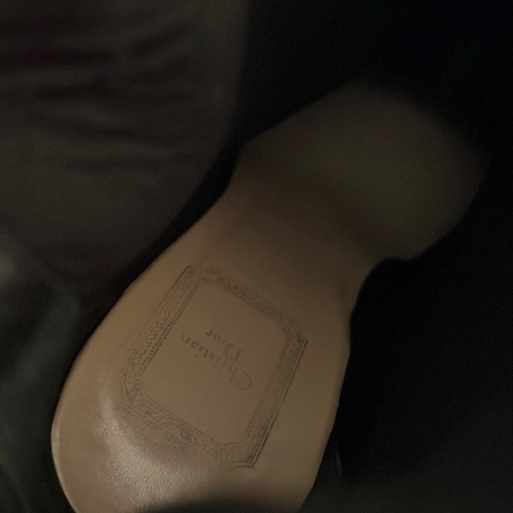 Christian Dior lamb skin leather soft boots air 37.5 worn in good shape - Picture 8 of 9